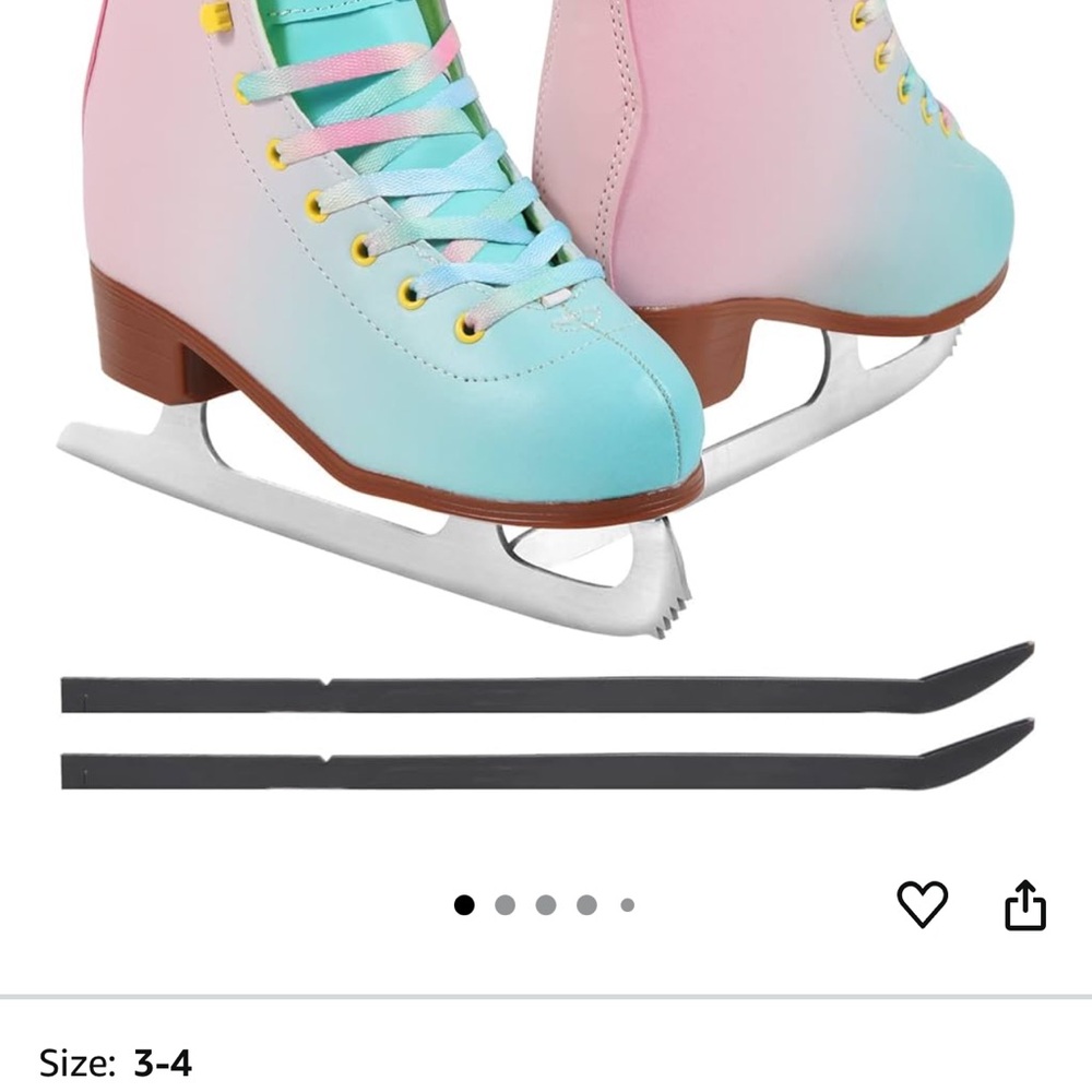 Kids Rainbow Liku Ice Skates